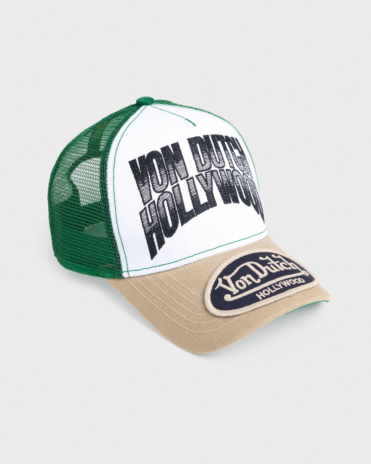 Brutalism Trucker - Camel/Hunter - Front