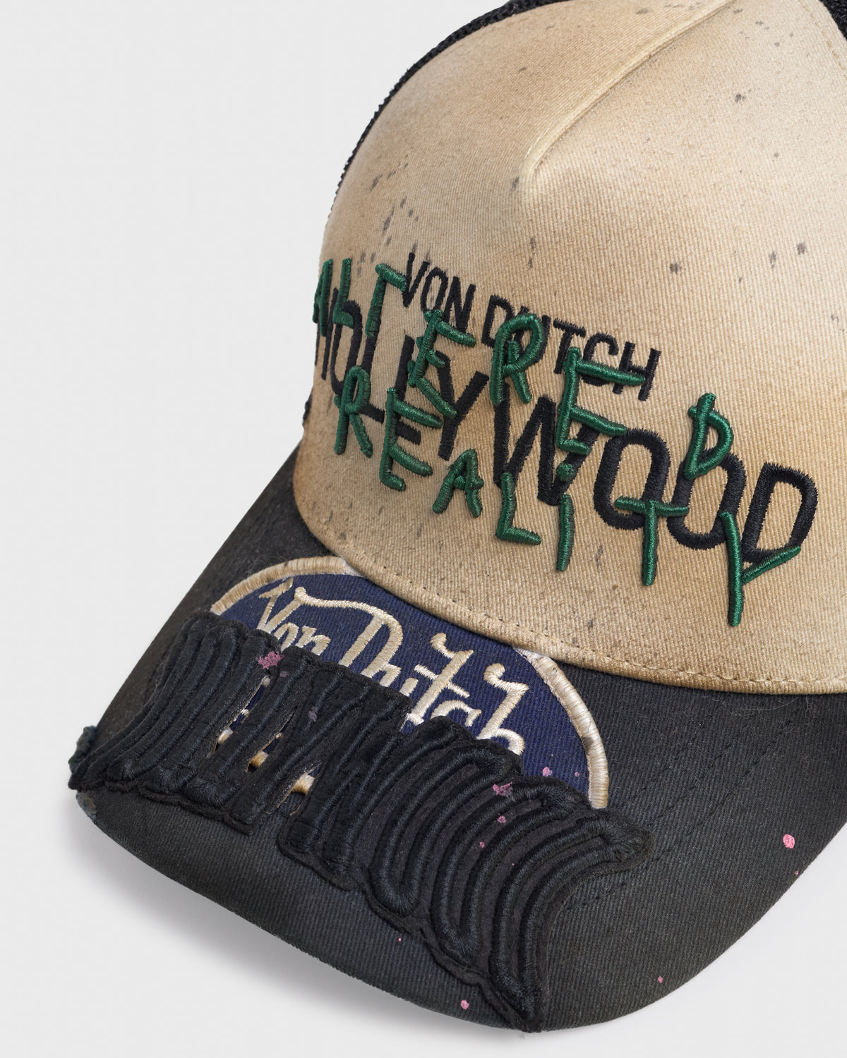 Altered Reality Trucker - Black/Black - Detail