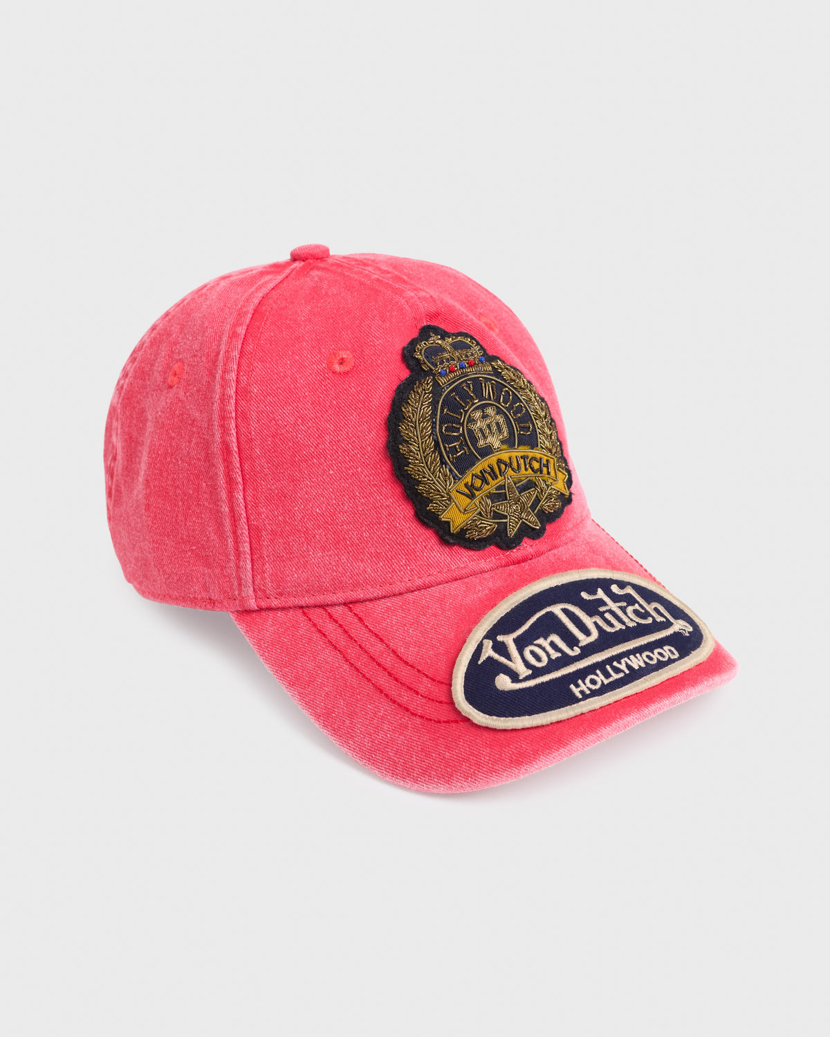 Bullion Dad Hat - Red - Front