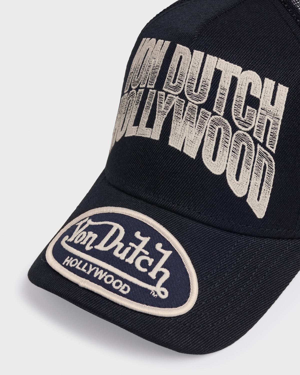 Brutalism Trucker - Black - Detail