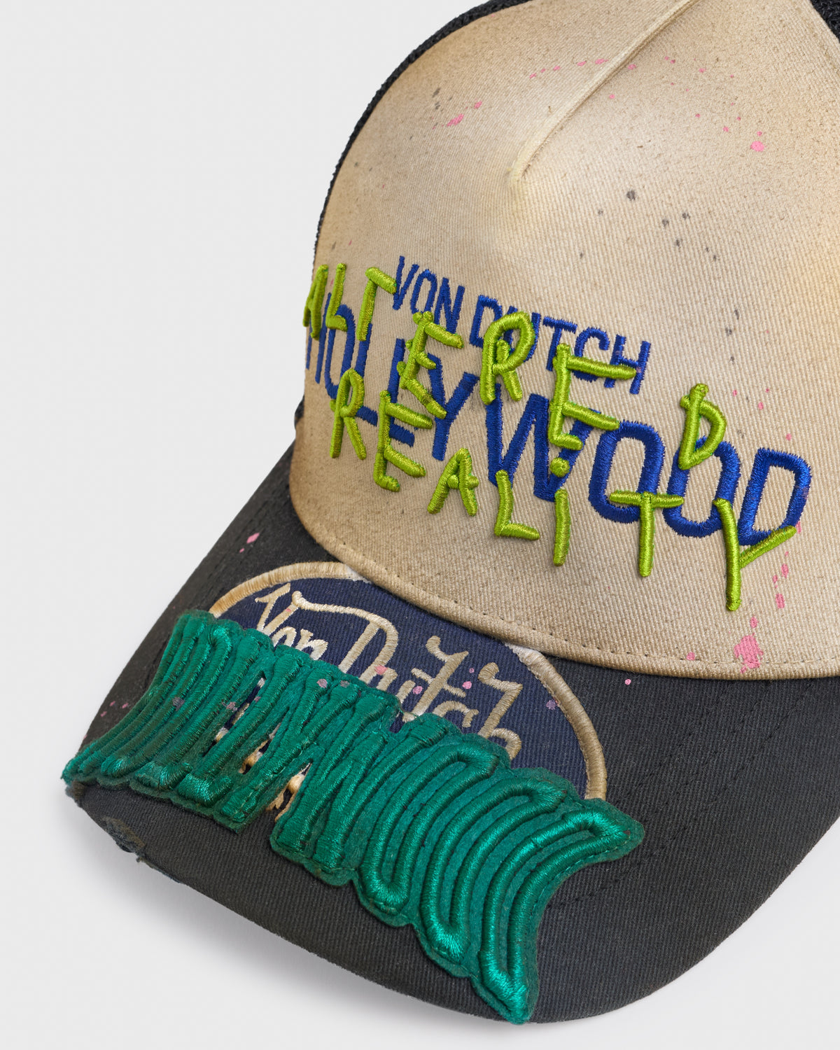 Altered Reality Trucker - Black - Detail
